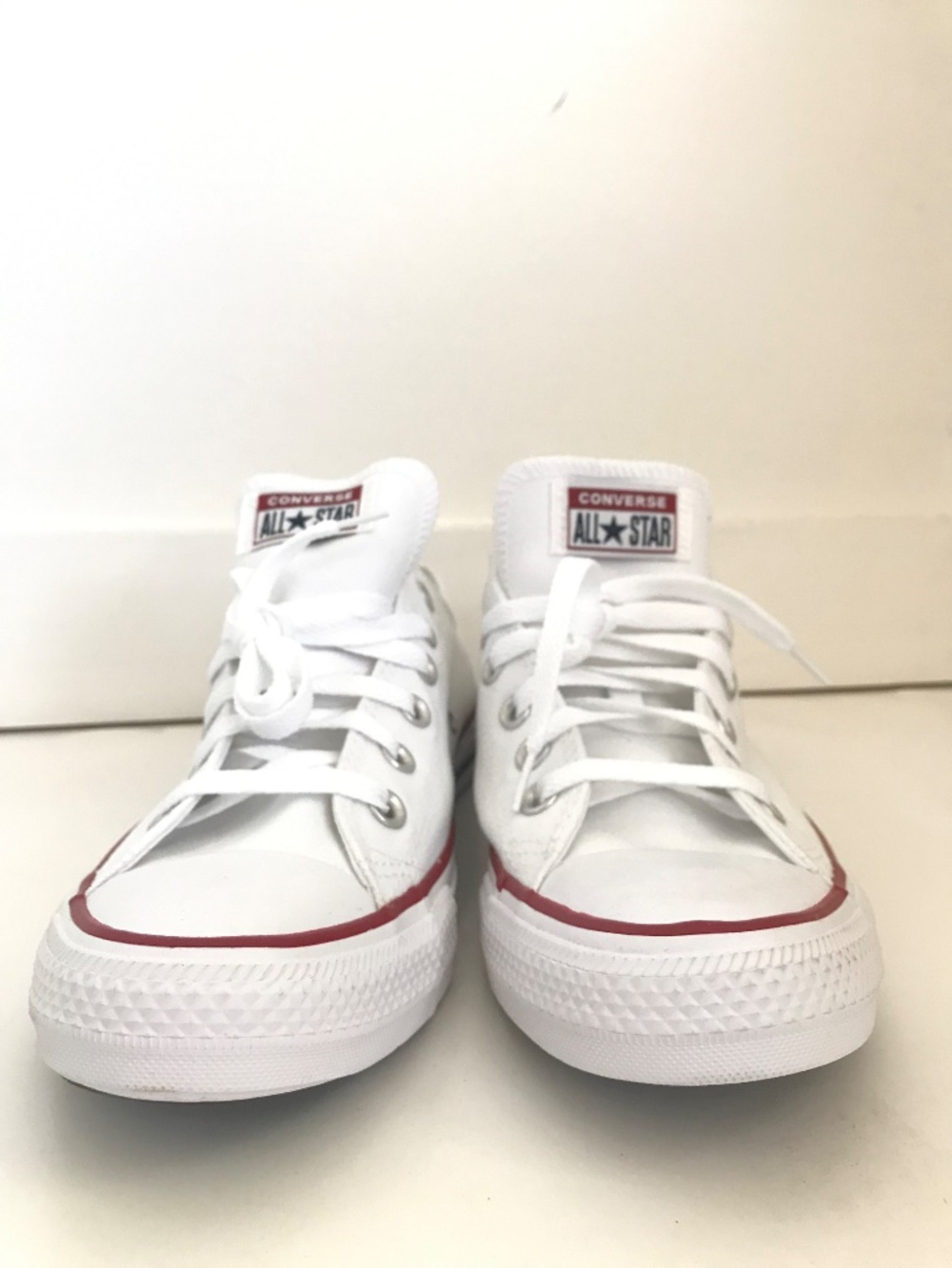 CONVERSE All Star Ox White Low Top Sneakers Women’s Size 9.5 Optical White NWT - Picture 10 of 16